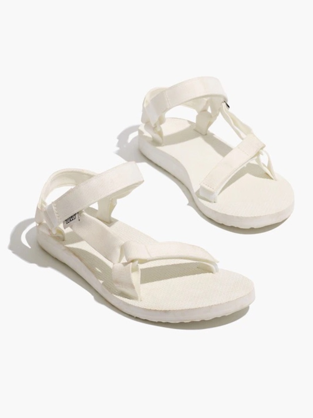 white Teva Original Universal Sandals 11 Women